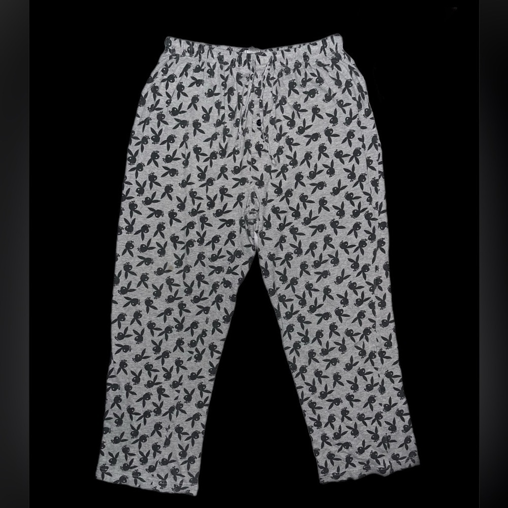 Vintage Playboy Bunny Head Lounge Pants RARE